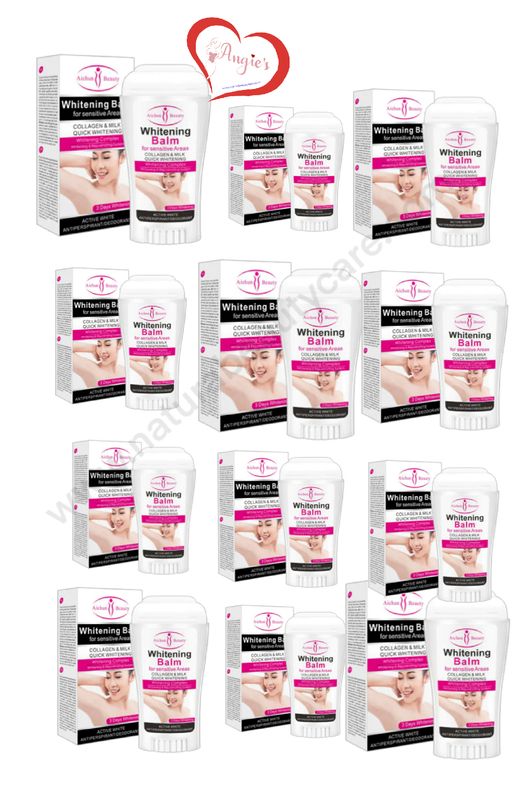 Aichun Beauty Antiperspirant/Deodorant Whitening Balm for Sensitive Areas Pack of 6 or 12