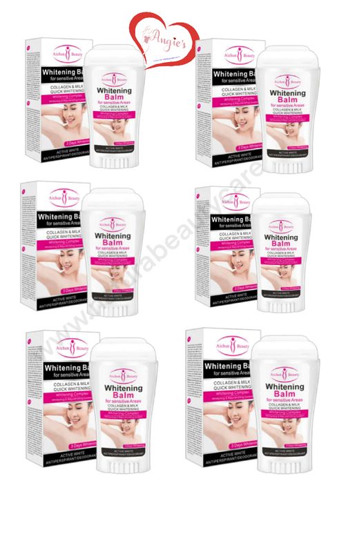 Aichun Beauty Antiperspirant/Deodorant Whitening Balm for Sensitive Areas Pack of 6 or 12