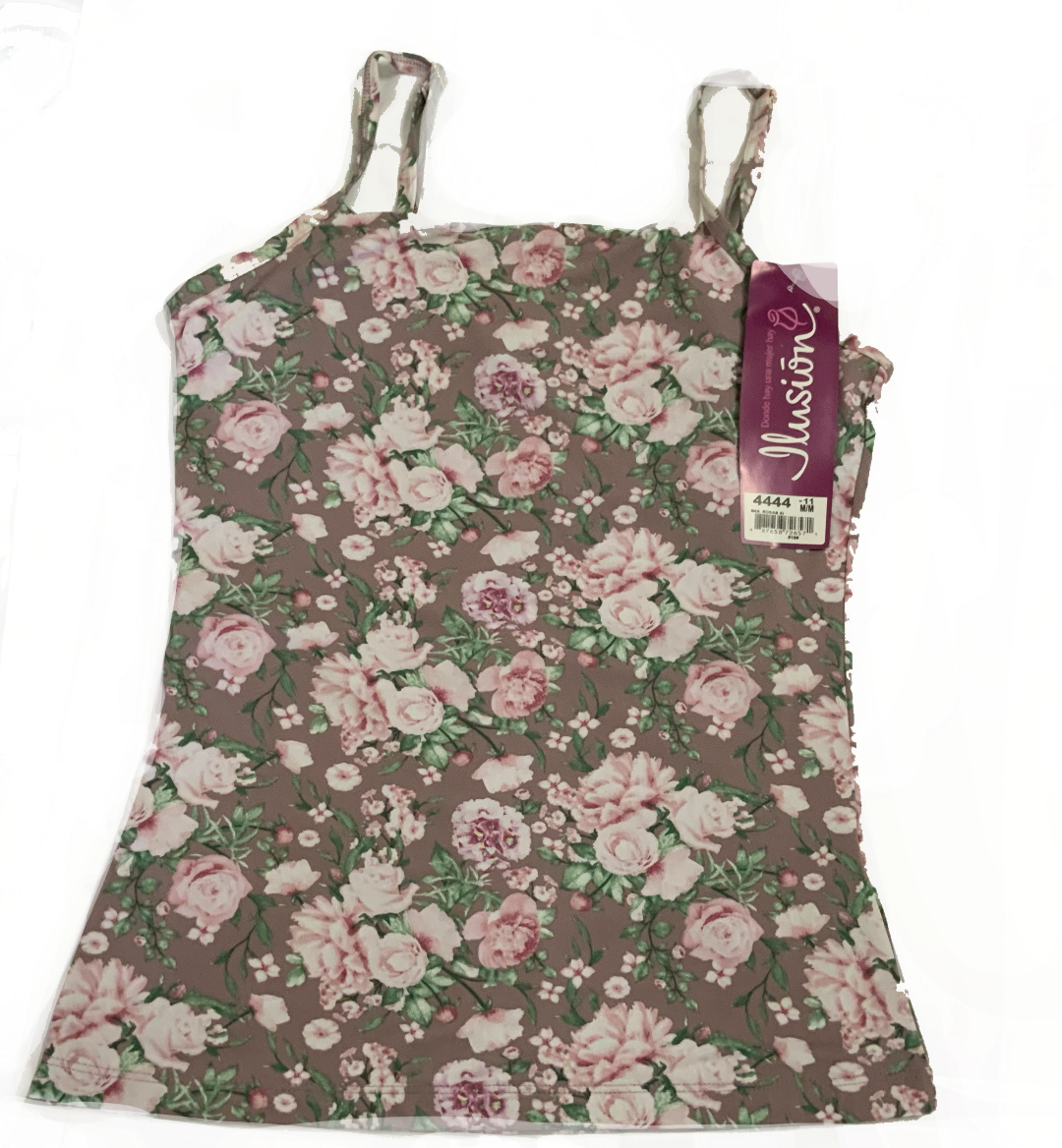 Ilusion Microfiber Camisole- Soft Pink or Dark Wine Red 4444