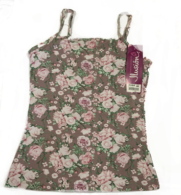 Ilusion Microfiber Camisole- Soft Pink or Dark Wine Red 4444