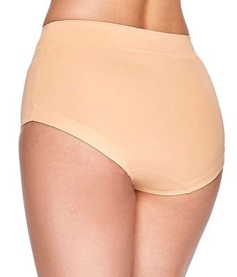 Ilusion Hi-Waist Polyamide-Spandex-Crotch Cotton Panty Light Tummy Support- 1551