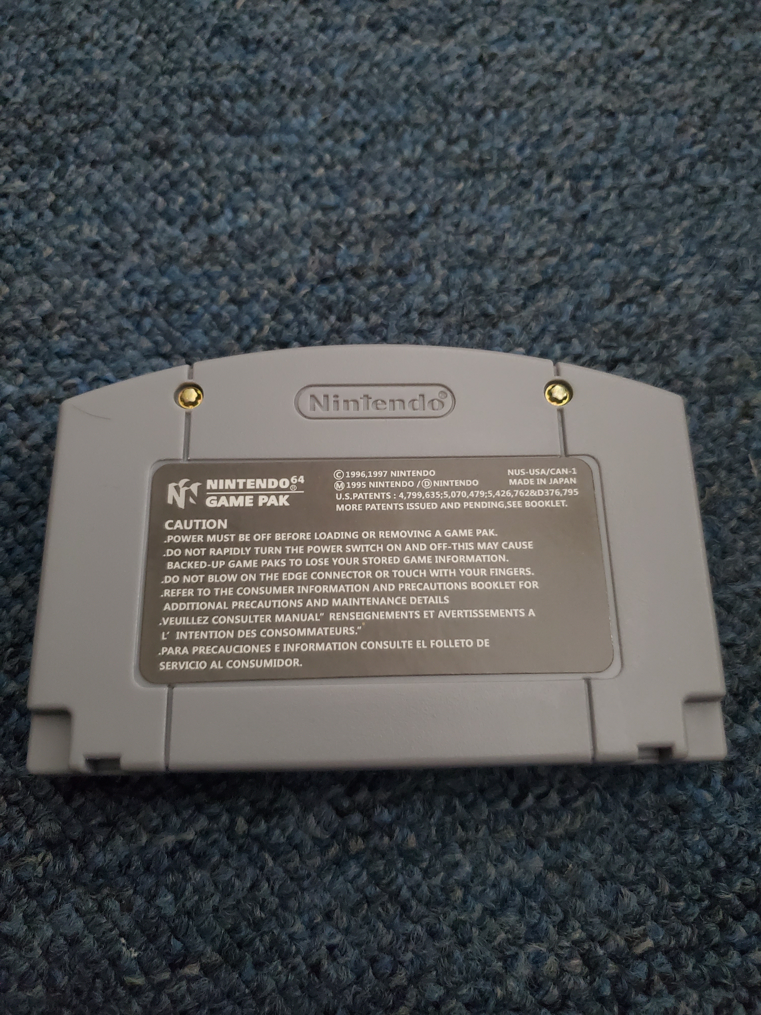 Mario Golf for Nintendo 64!