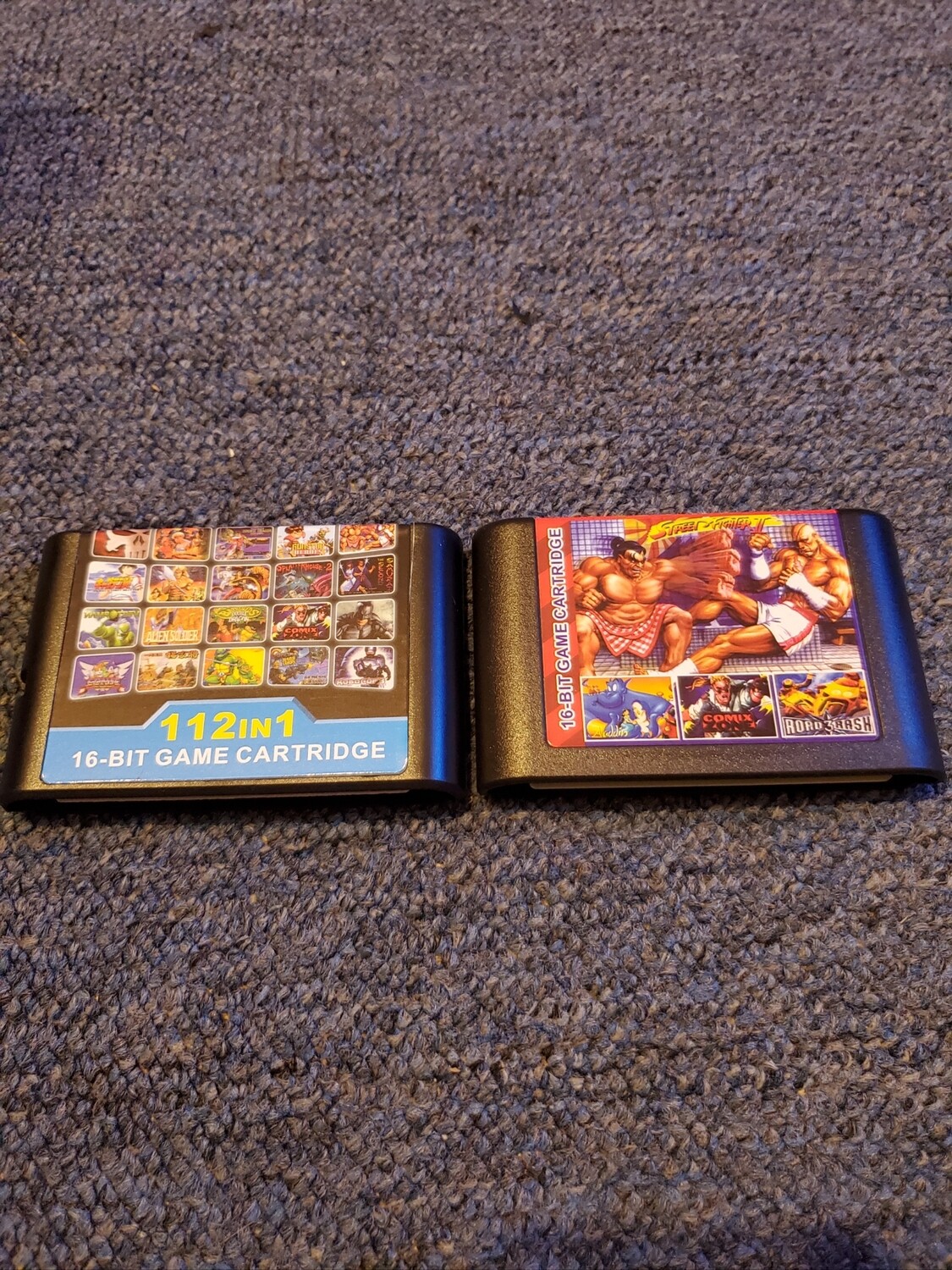 196 in 1 &amp; 112 in 1 Sega Genesis Game Carts!
