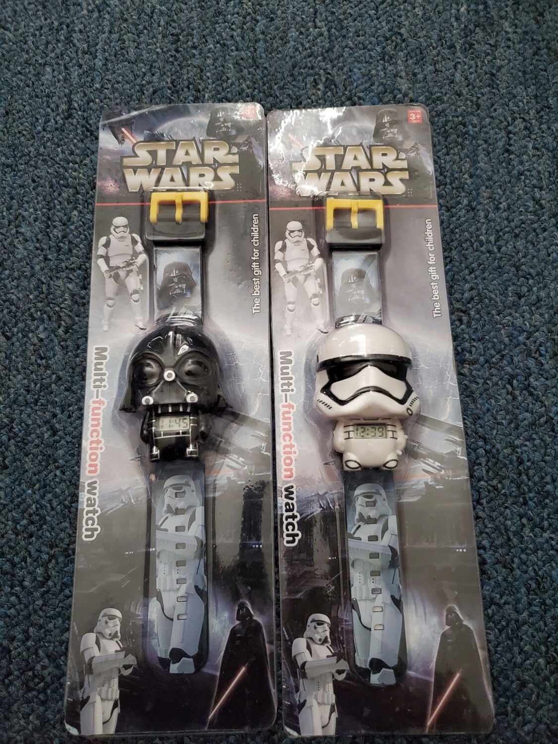 Darth Vader &amp; Storm Trooper Toy Watches