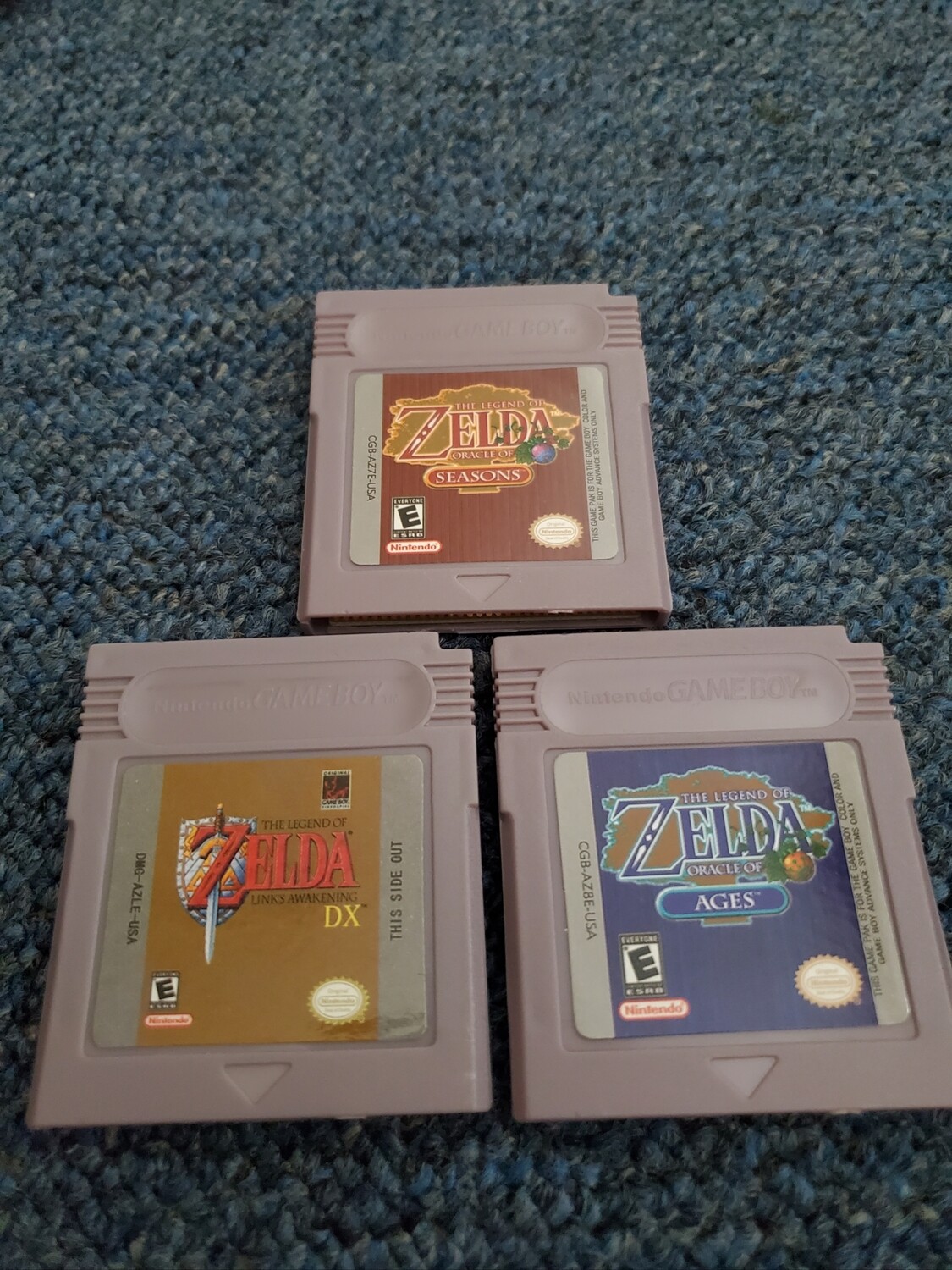 Legend of Zelda Oracle of Ages, Oracle of Seasons, & Links Awakening DX