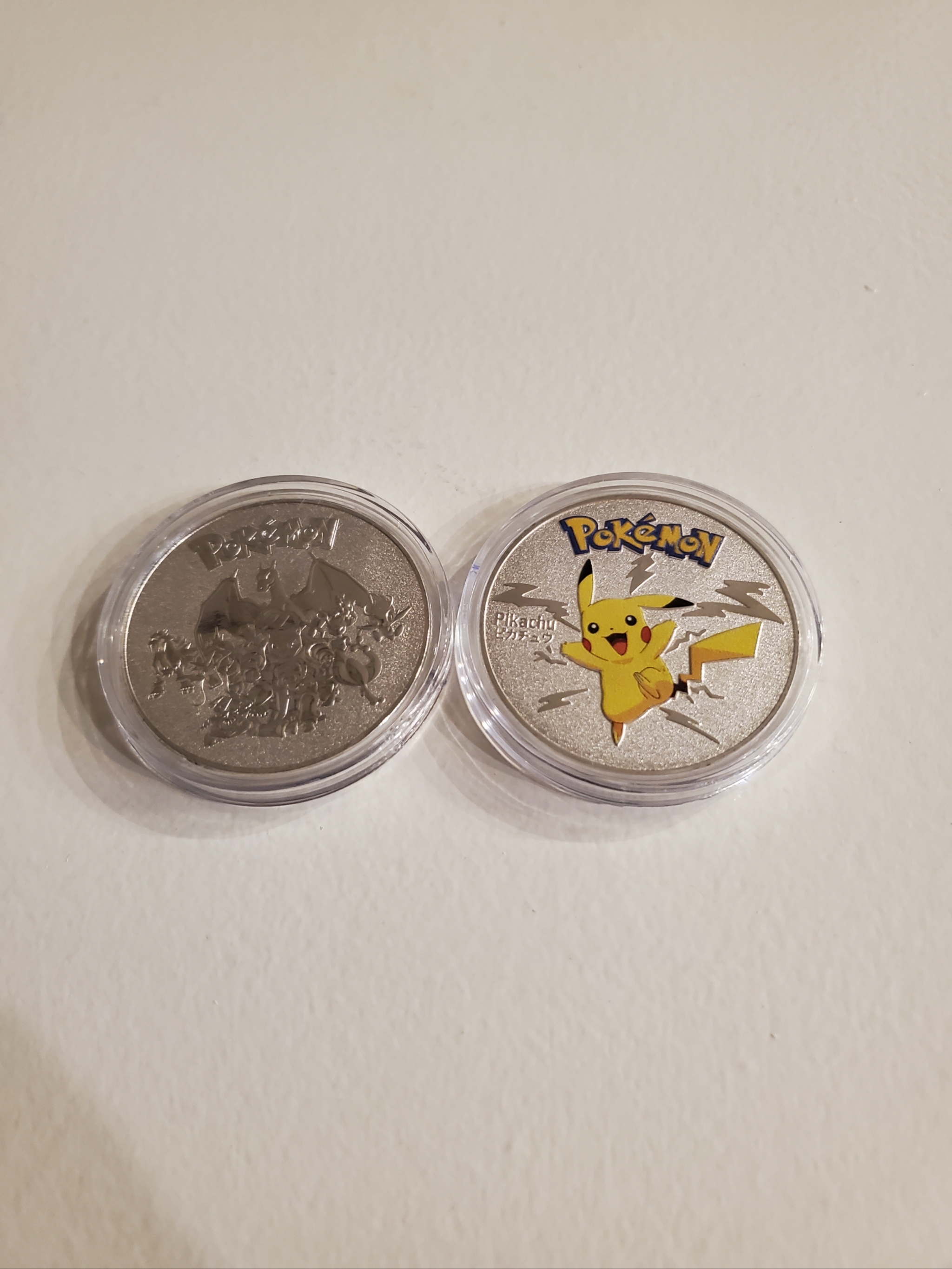 Charizard Silver Pokemon Collectible Metal Coin! 8