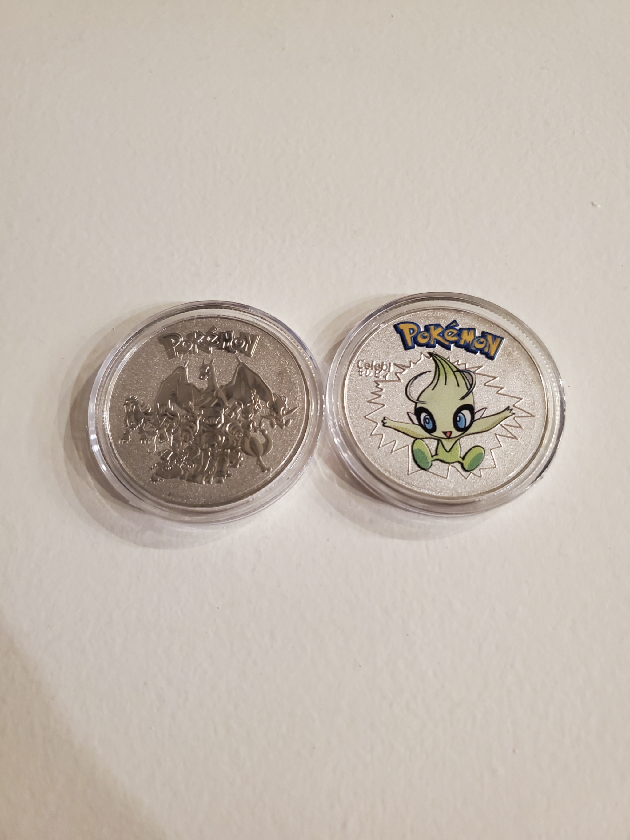 Charizard Silver Pokemon Collectible Metal Coin! 10
