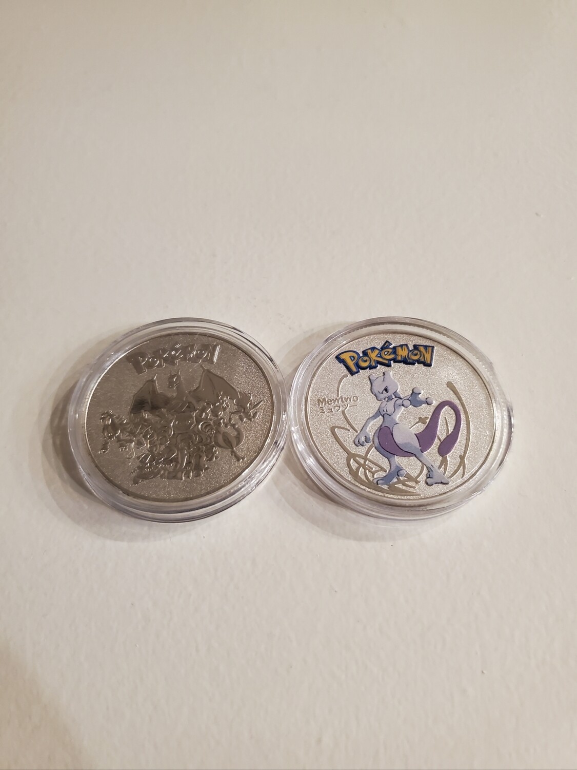 Mew Silver Pokemon Collectible Metal Coin!
