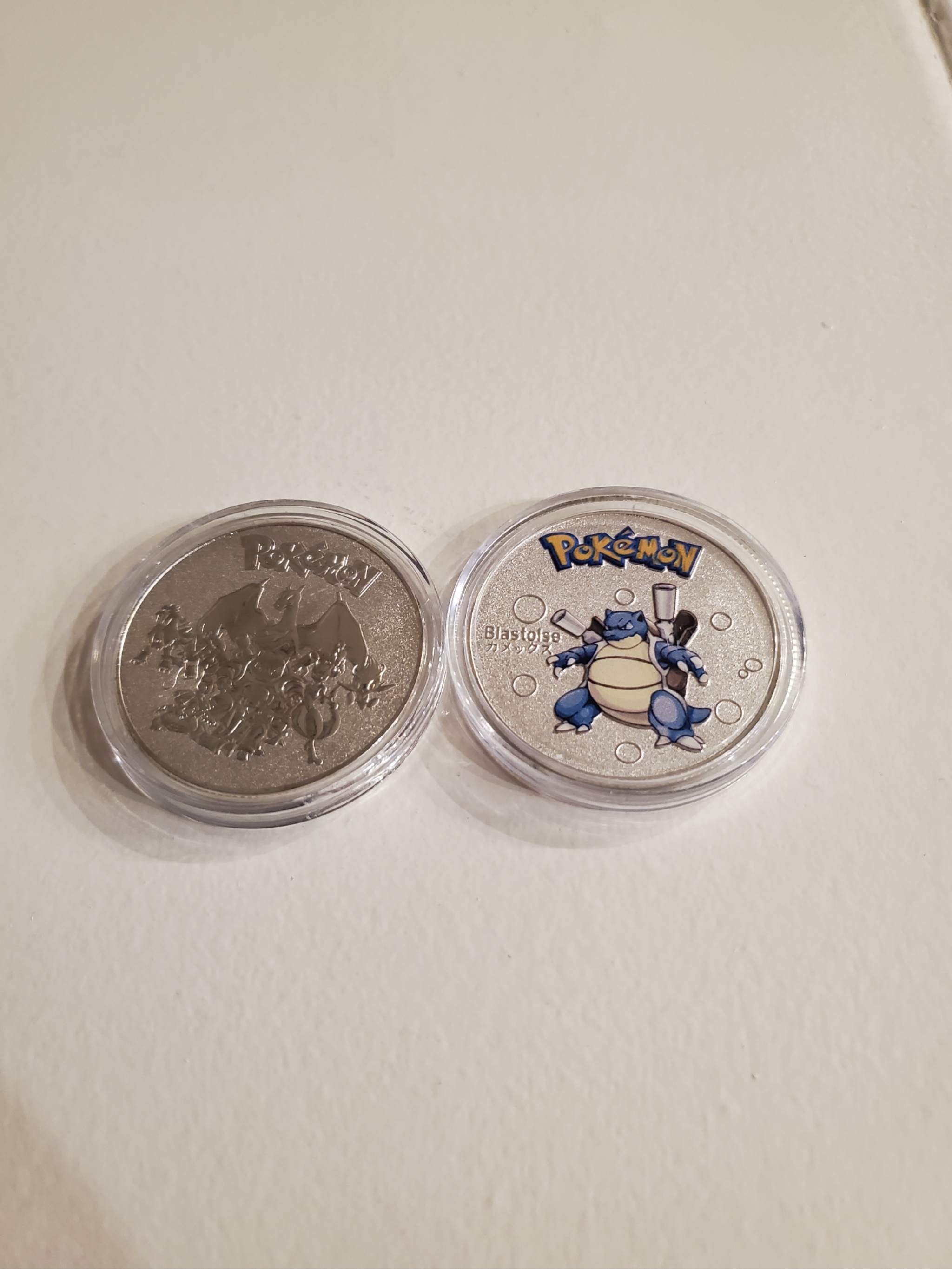 Charizard Silver Pokemon Collectible Metal Coin! 4