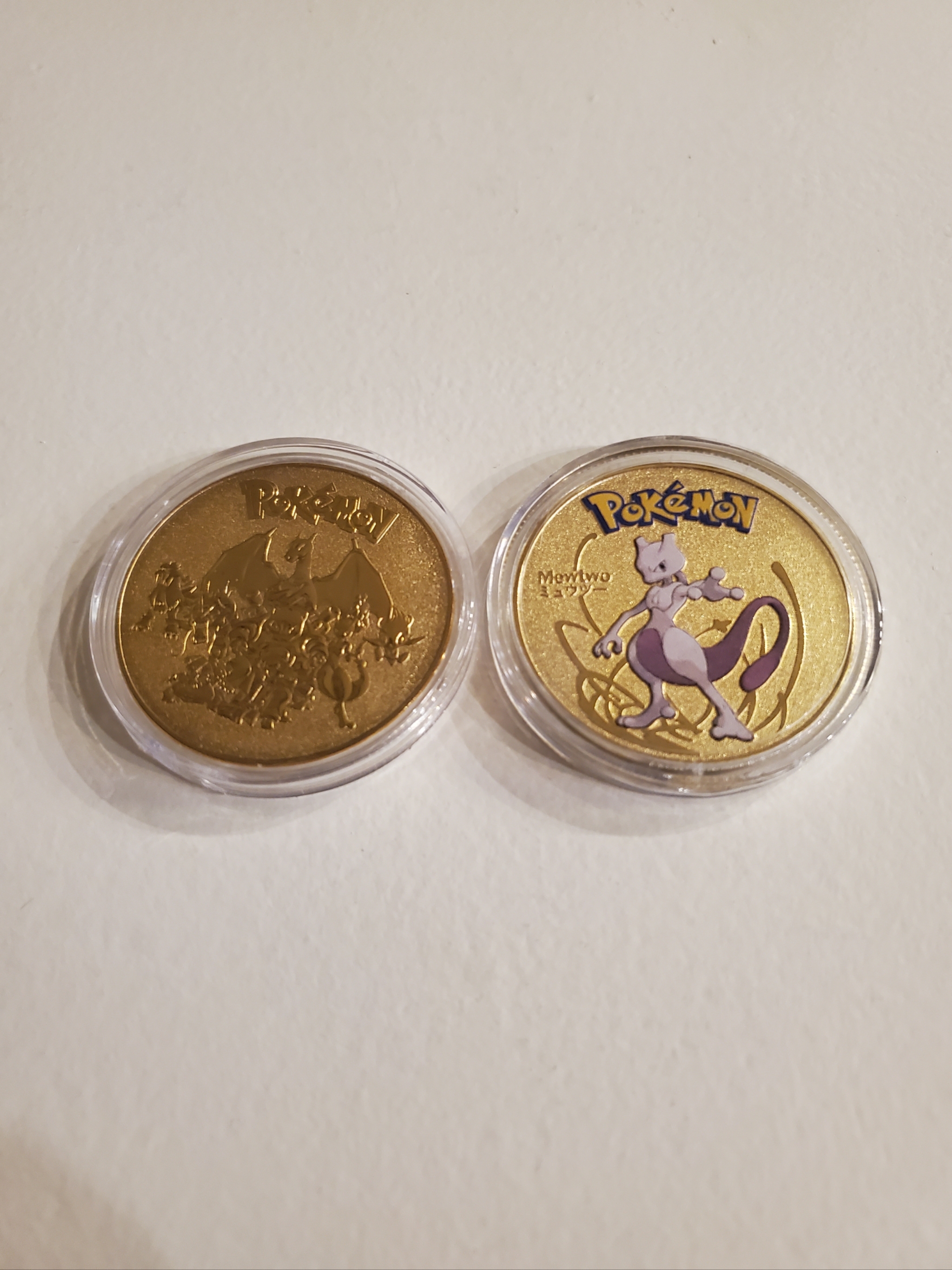 Celebi Gold Pokemon Metal Collectible Coin! 6