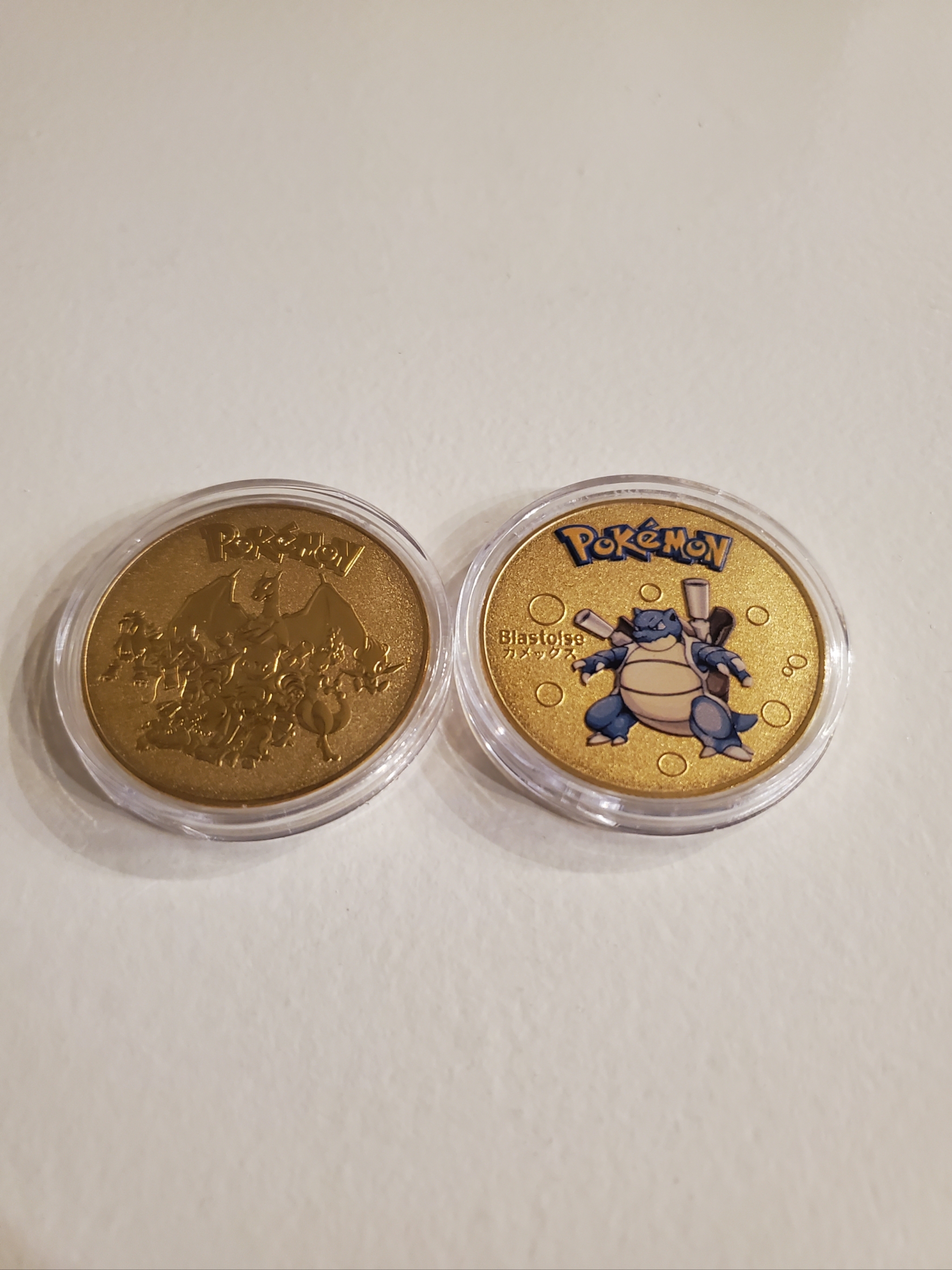 Celebi Gold Pokemon Metal Collectible Coin! 9