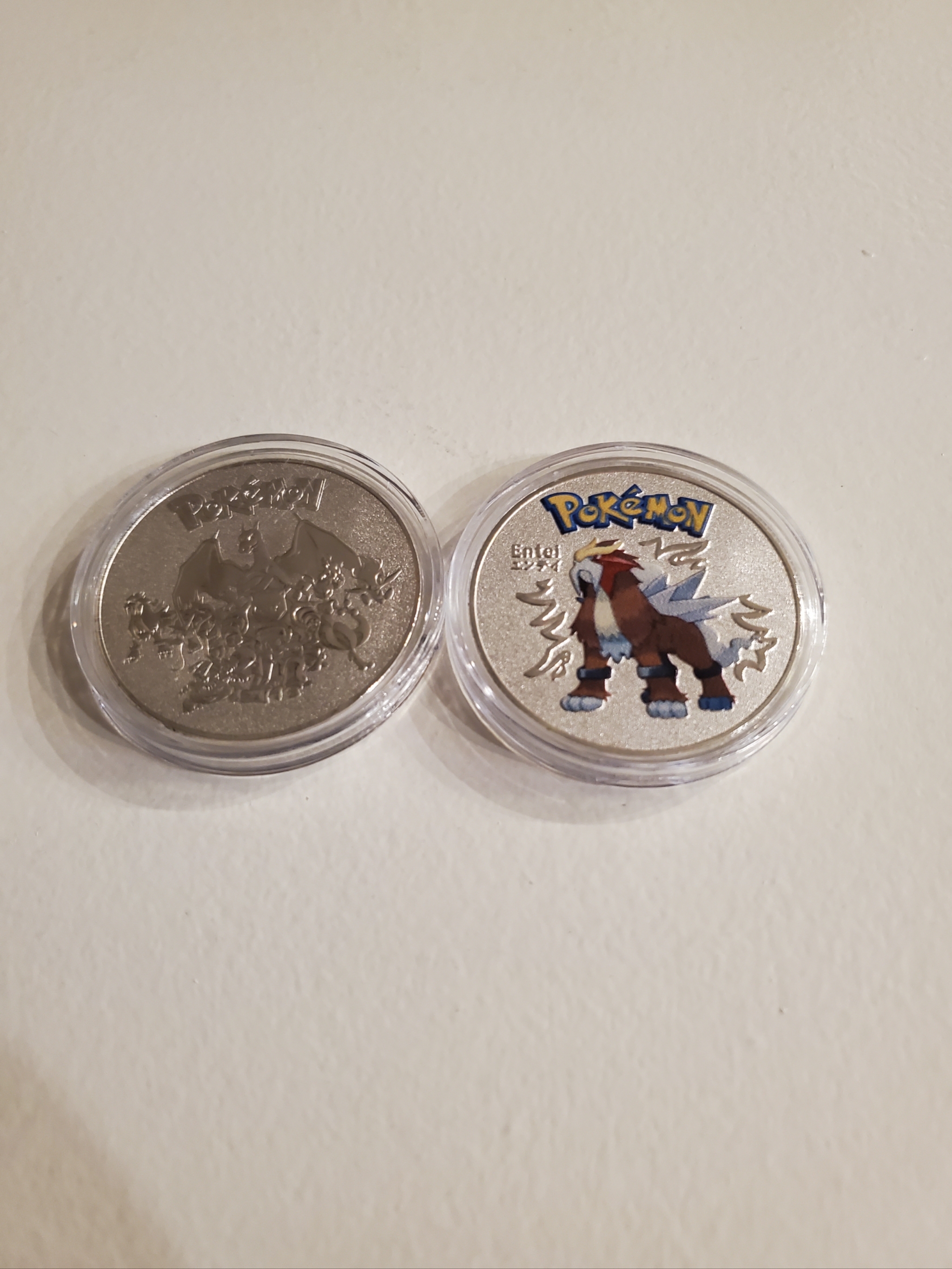 Charizard Silver Pokemon Collectible Metal Coin! 9