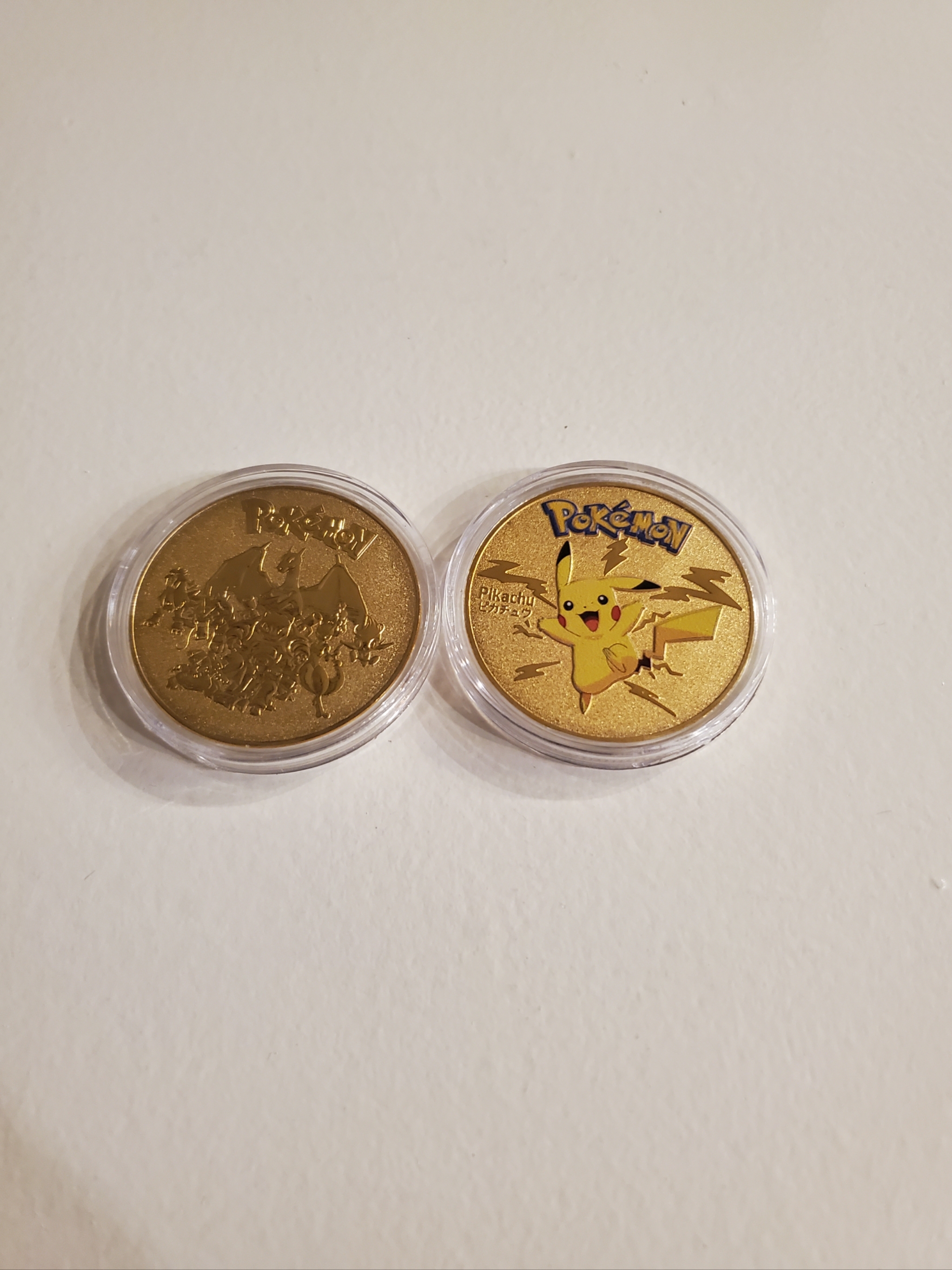 Celebi Gold Pokemon Metal Collectible Coin! 5