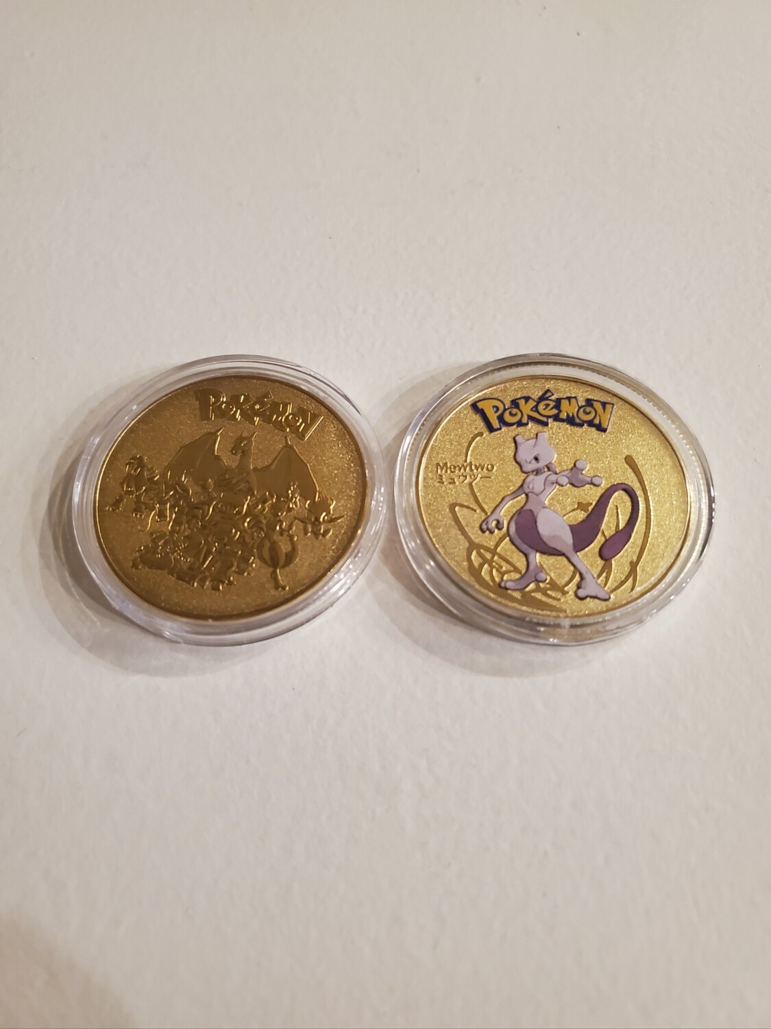Mew Gold Pokemon Metal Collectible Coin!