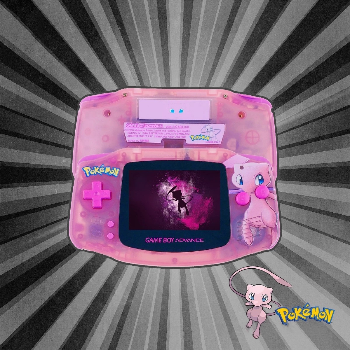 Mew Gameboy Advance Console (IPS) — Game Boy Advance 4