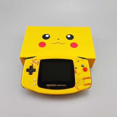 Pikachu Gameboy Advance Console