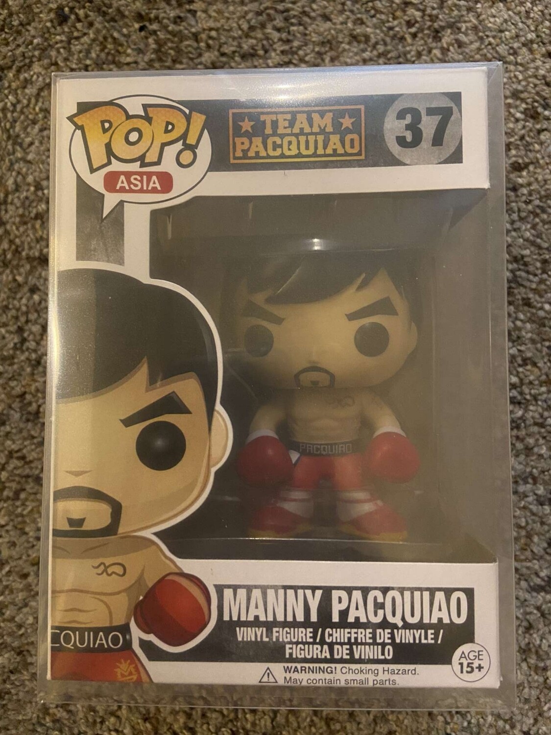 Funko Pop Manny Pacquiao #37 Asia Boxing