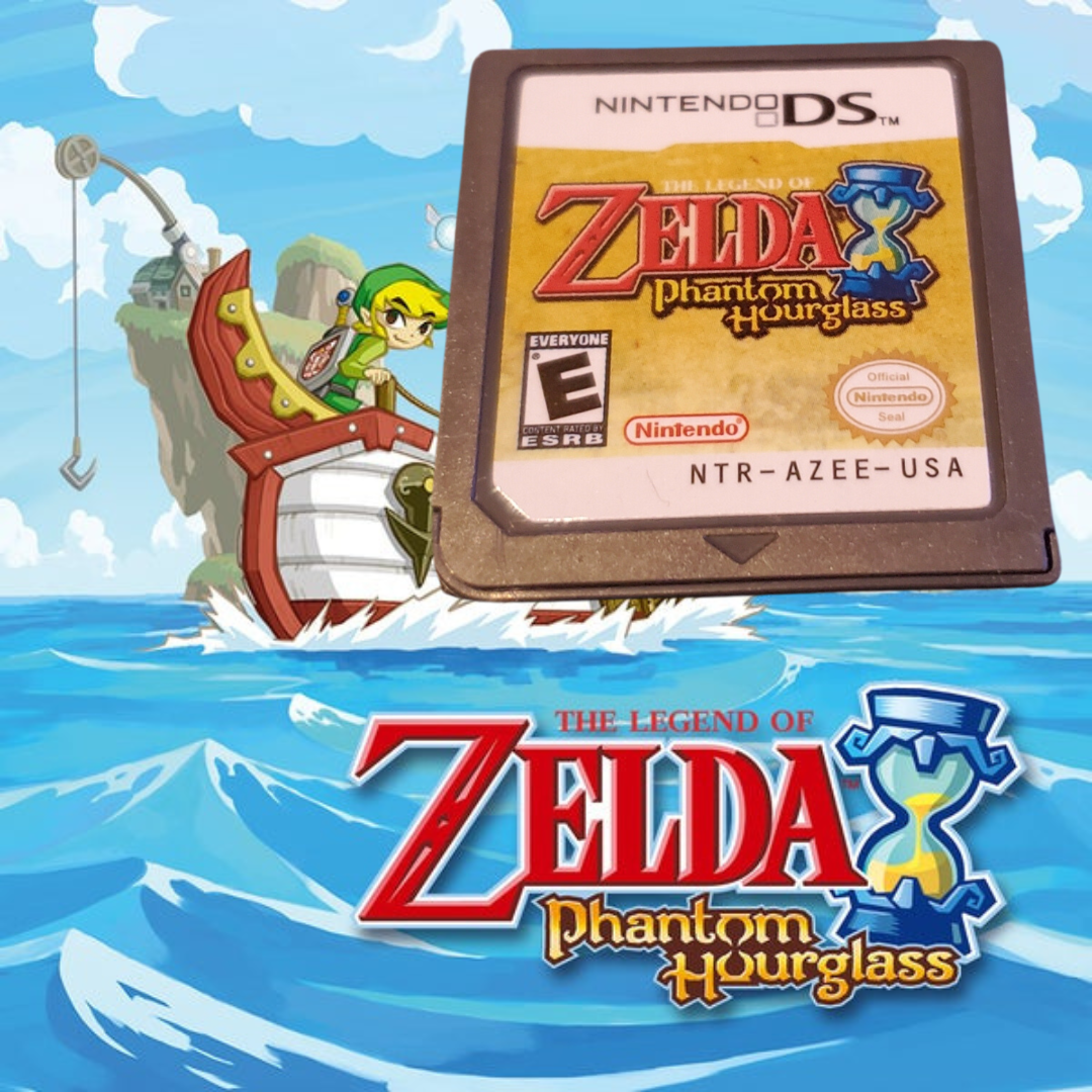  The Legend of Zelda: Phantom Hourglass - Nintendo DS : Video  Games