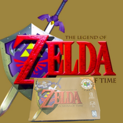 Legend of Zelda Ocarina of Time for Nintendo 64!