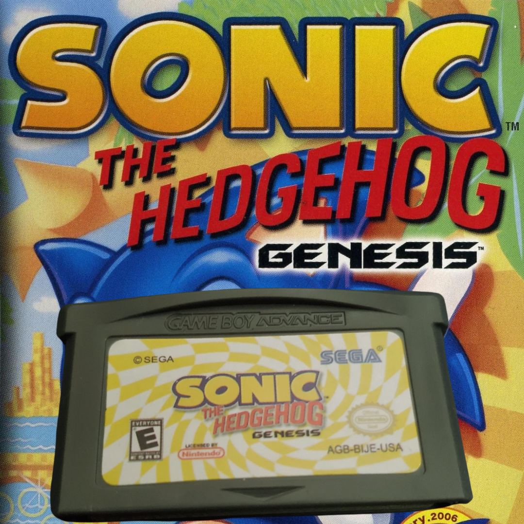 Sonic Genesis GBA is something 