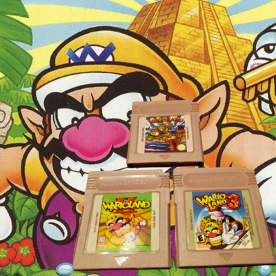 Wario Land 1, 2, &amp; 3 for Gameboy Color!