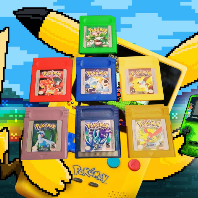 Pokemon Games for Gameboy Color