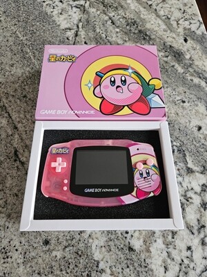 Kirby Gameboy Advance Console New IPS Screen!