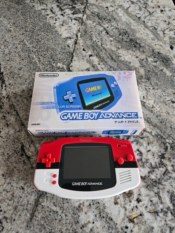 Pokemon Pokeball Gameboy Advance Console