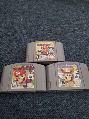 Mario Party 1, 2, 3 for Nintendo 64