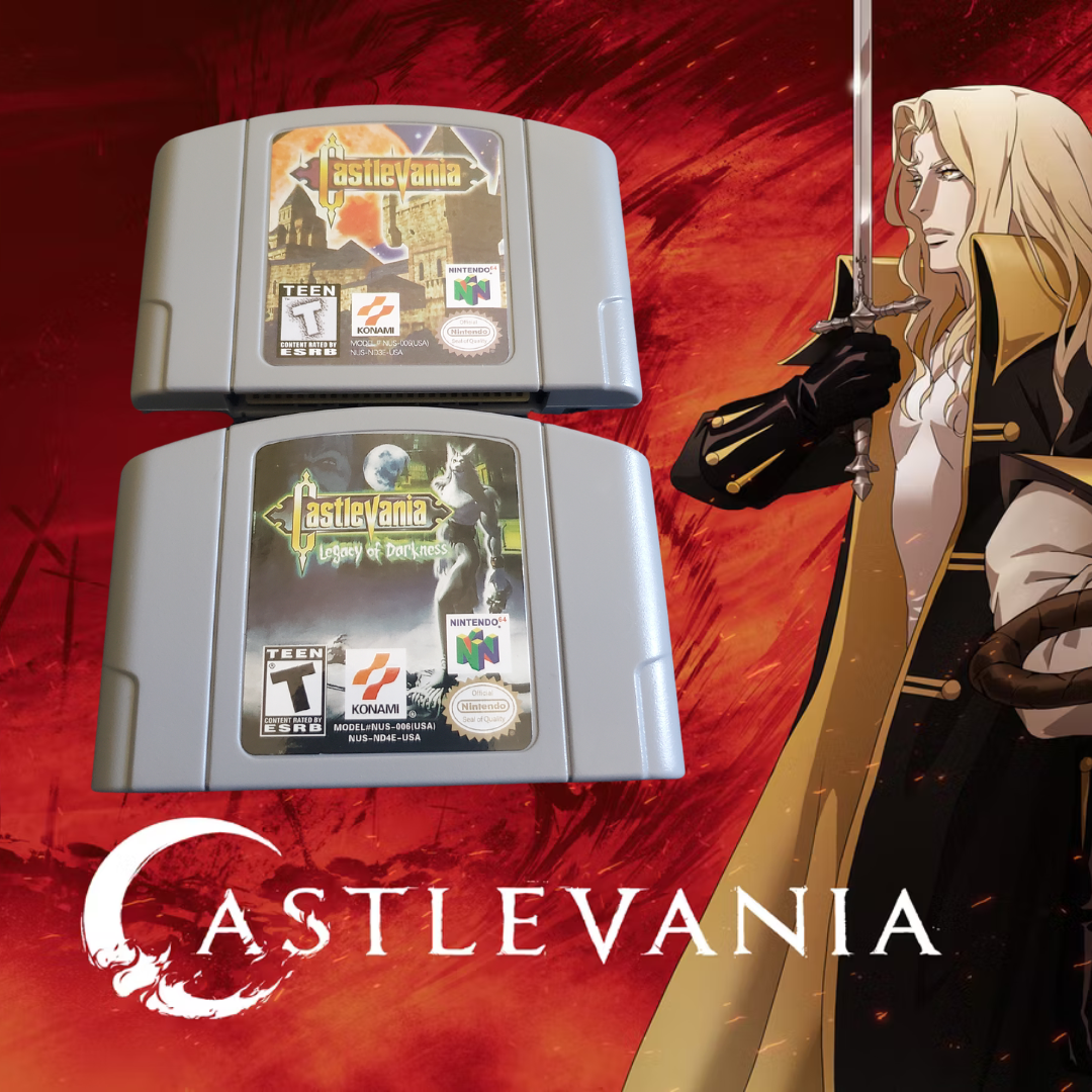 Castlevania &amp; Castlevania Legacy of Darkness Nintendo 64