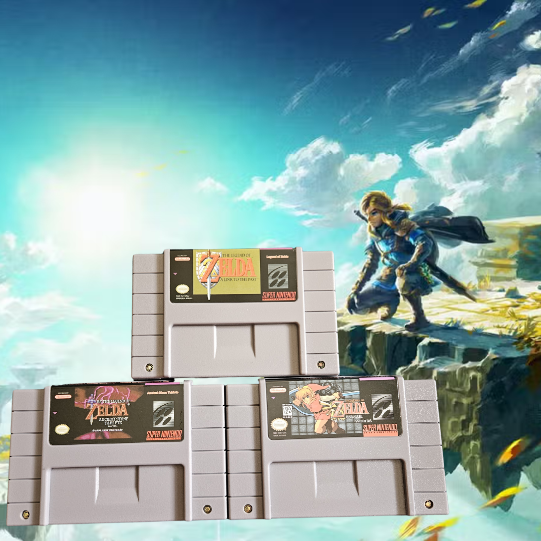 Zelda Link to the Past, Ancient Stone Tablet, &amp; Parallel Worlds