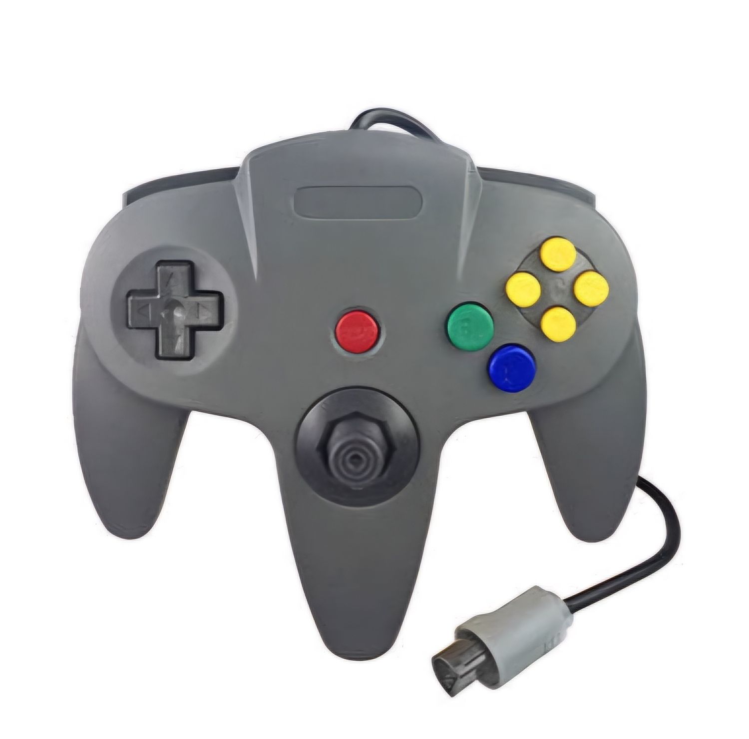 Nintendo 64 Controller! Console Plug, Color: Grey