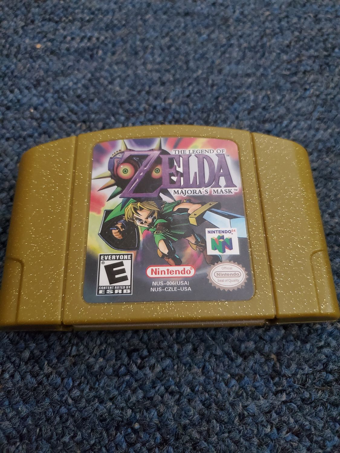 Zelda Ocarina of Time &amp; Zelda Majoras Mask for Nintendo 64!, Game: Majora&#39;s Mask Only Game