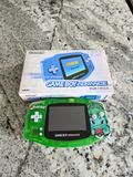 Gameboy Advance Console Bulbasaur Edition New IPS Screen!, Style: Bulbasaur GBA w/Generic Box