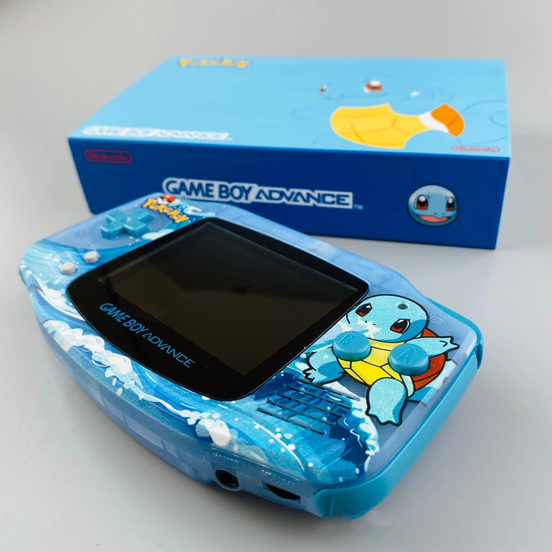 Squirtle Gameboy Advance Console (IPS) — Game Boy Advance 4
