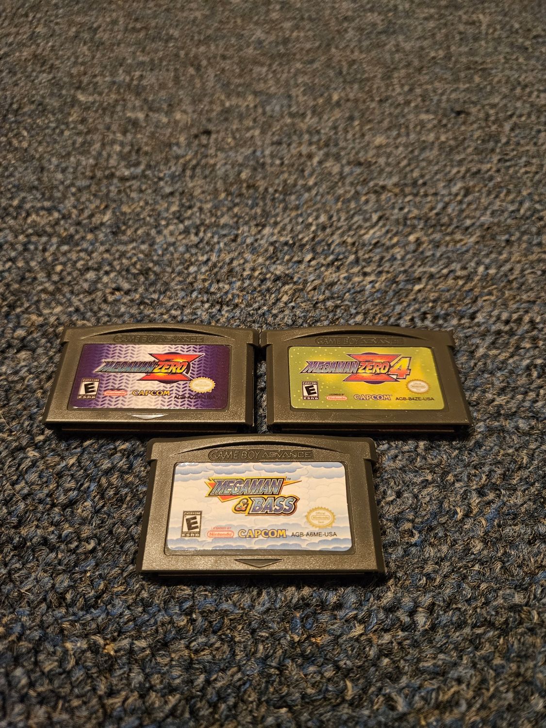 Megaman Games for Gameboy Advance!