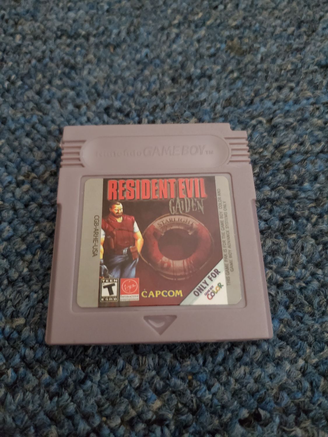 Resident Evil Gaiden for Gameboy Color!