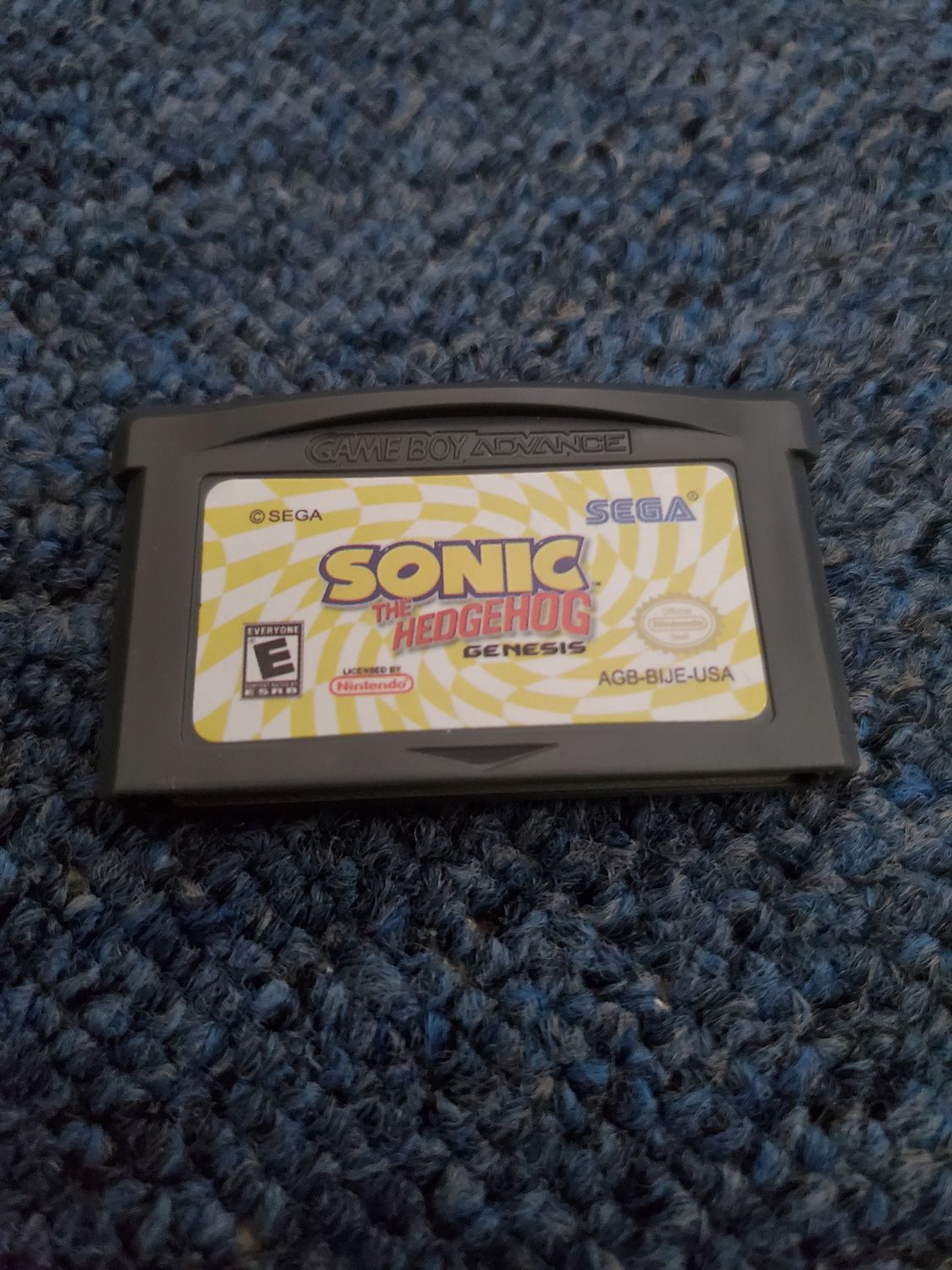 Sonic The Hedgehog Genesis for Gameboy Advance!