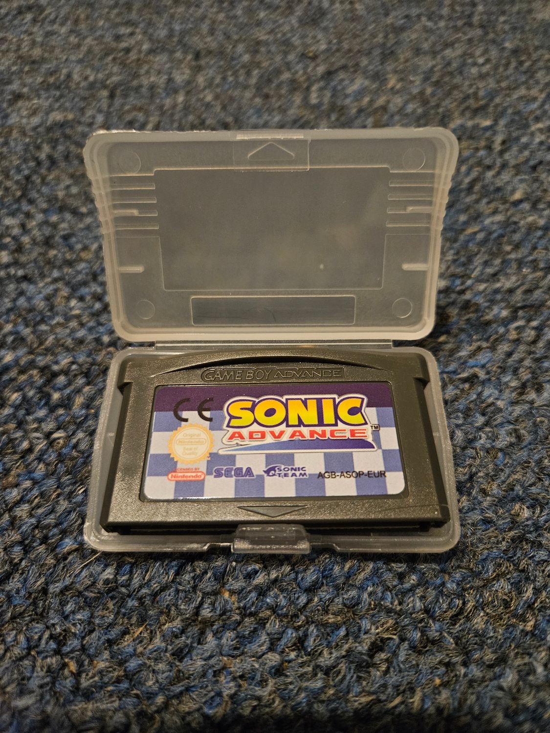 Sonic Advance 1, 2 &amp; 3 for GBA!, Game: Sonic Advance 1