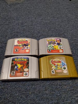 Pokemon Games for Nintendo 64