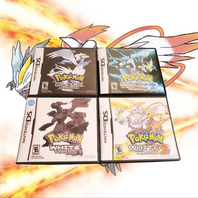 Pokemon Black &amp; White 1 &amp; 2 for Nintendo DS!