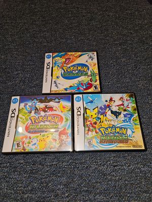 Pokemon Ranger, Shadows of Almia, &amp; Guardian Signs for Nintendo DS!
