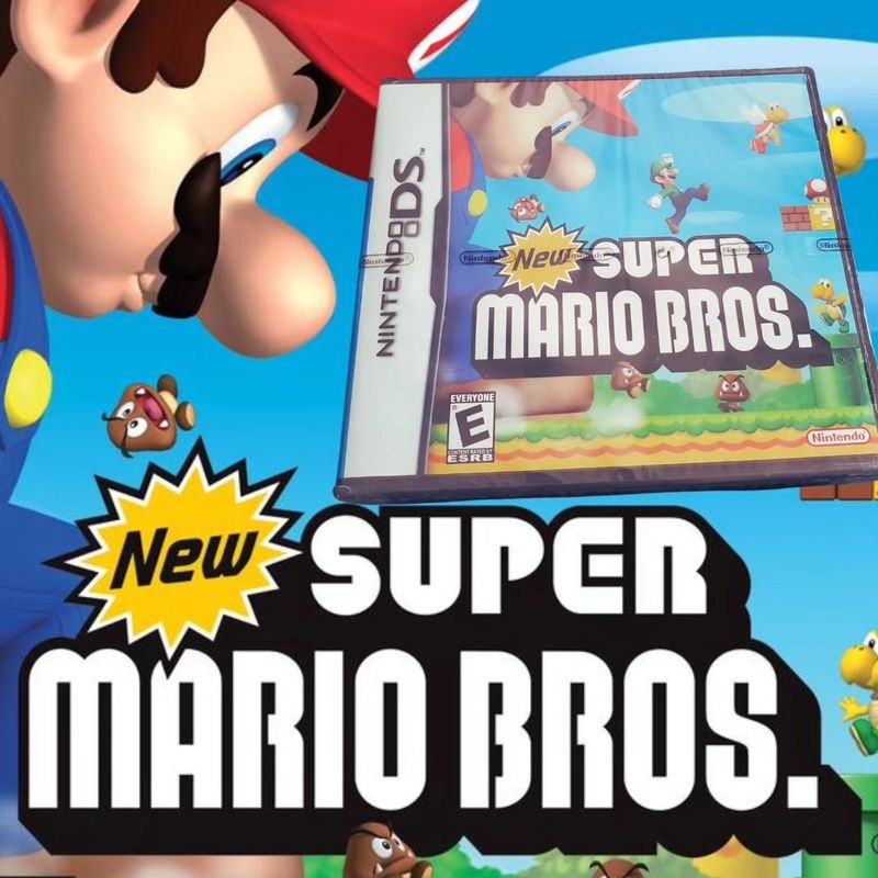 New Super Mario Bros Nintendo DS cartridge