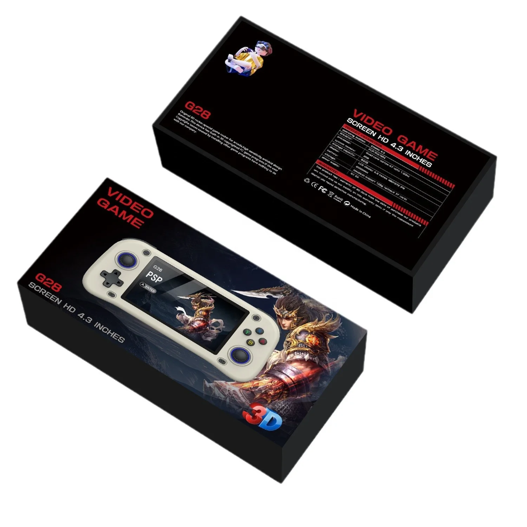 G28 Retro Handheld Game Console – Portable 4.3" Display & Classic Games 6