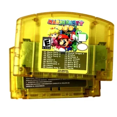 Mario Party 1-2-3 Combo Game Cartridge – N64 Collection!