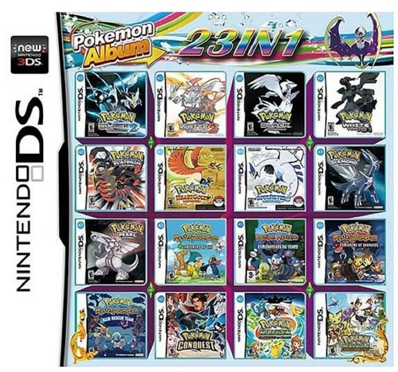 Pokemon 23 in 1 for Nintendo DS!