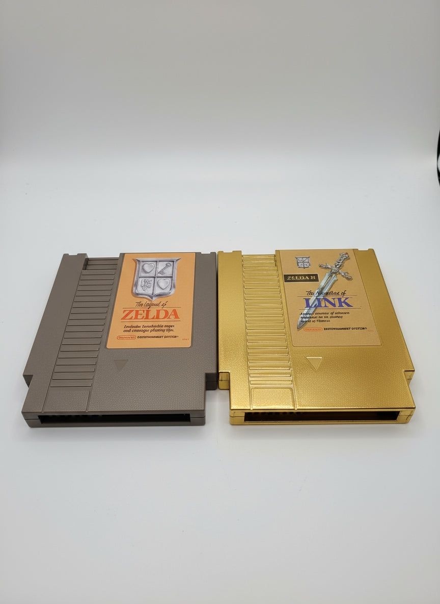 The Legend of Zelda &amp; Zelda 2 Adventure of Link for NES!