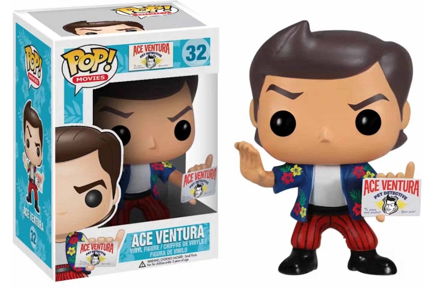 Funko Pop Ace Ventura Pet Detective #32 Movies!