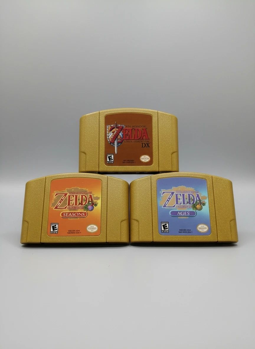 Legend of Zelda N64 Games Oracle of Seasons, Oracle of Ages, Links Awakening!