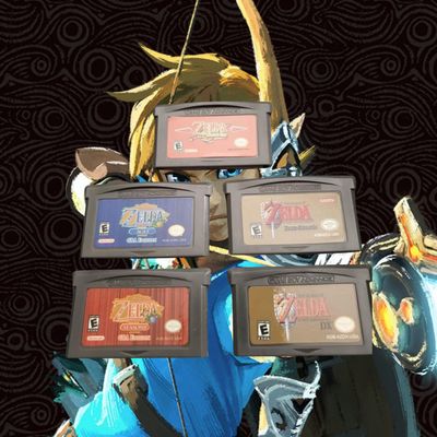 Zelda Gameboy Advance cartridges – classic action-adventure series.